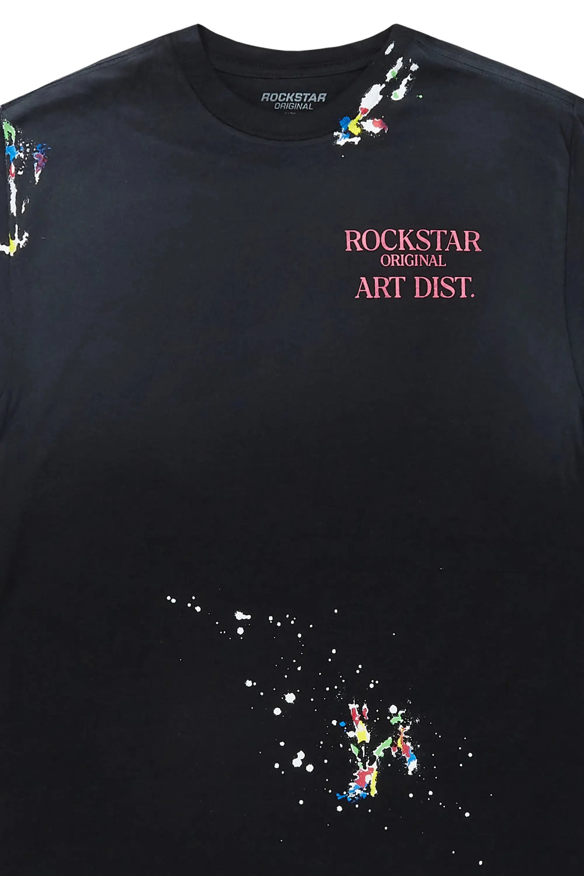 Can't Be Tamed Black/Pink Oversized Tee sold by Rockstar Original product image thumbnail 2