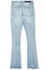 Erico Blue Stacked Flare Cargo Jean sold by Rockstar Original