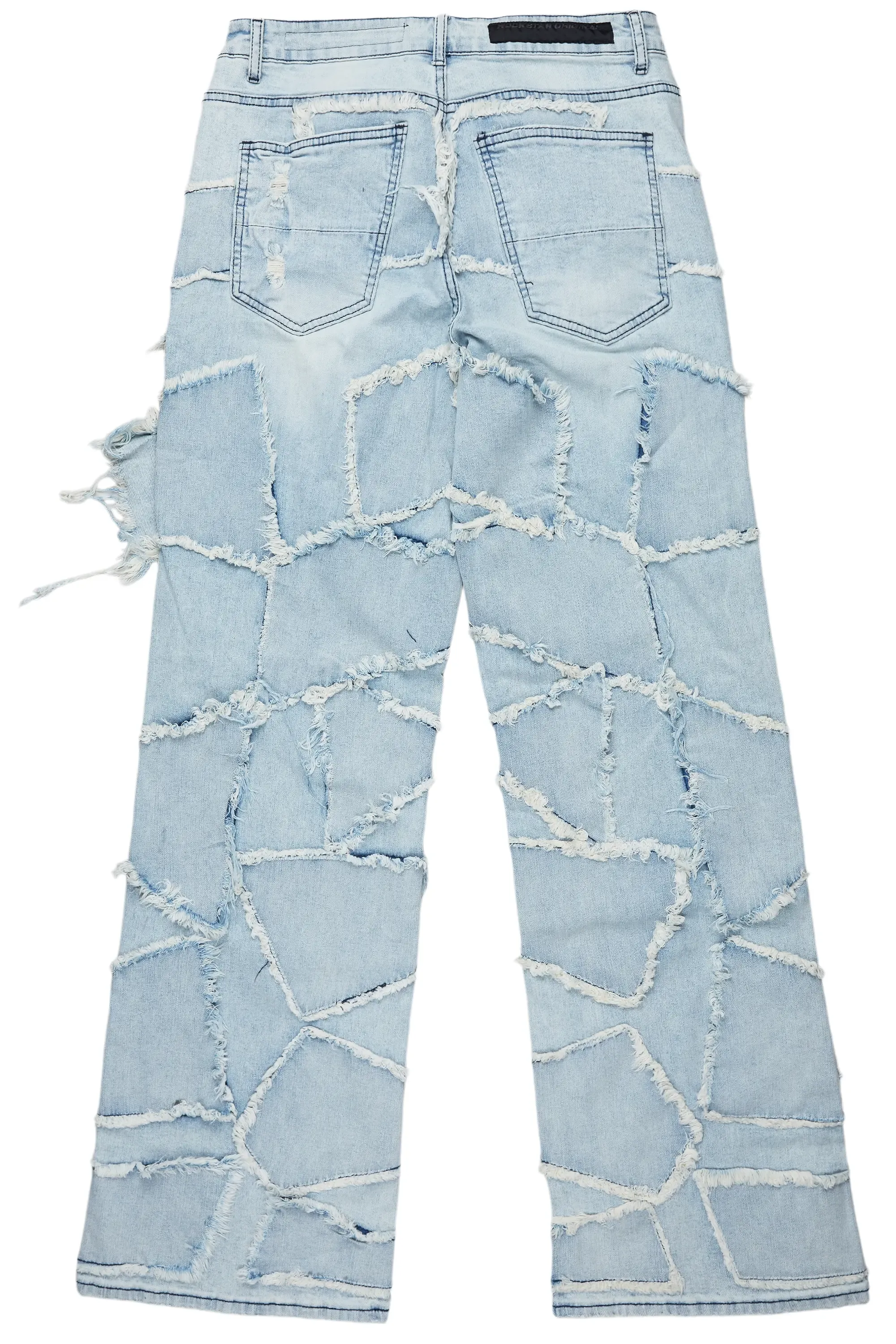 Jacomus Blue Baggy Fit Jean sold by Rockstar Original product image thumbnail 3
