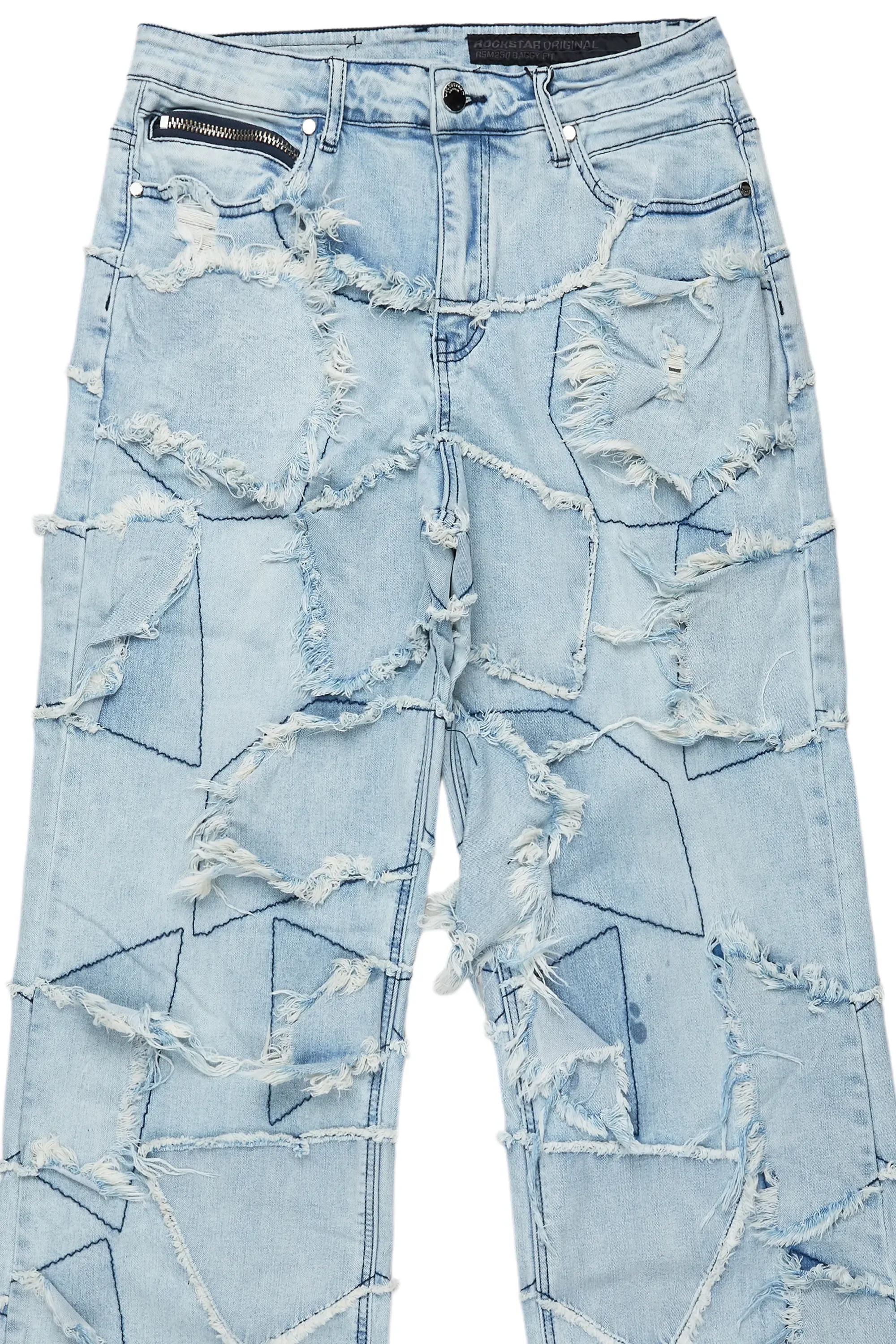 Jacomus Blue Baggy Fit Jean sold by Rockstar Original product image thumbnail 2