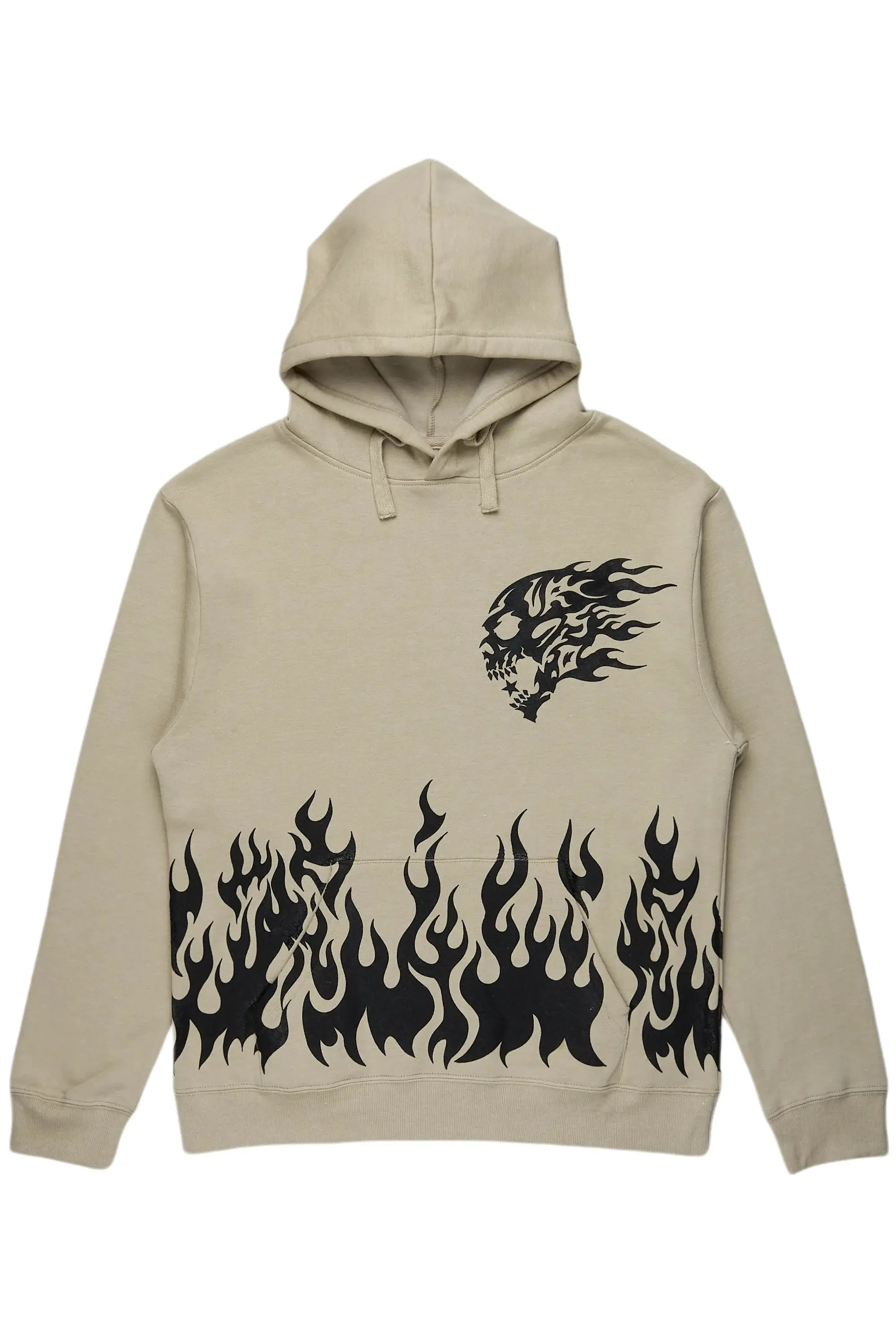 Bubble Oatmeal Graphic Hoodie sold by Rockstar Original