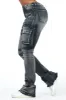 Kambry Black Stacked Flare Jean sold by Rockstar Original