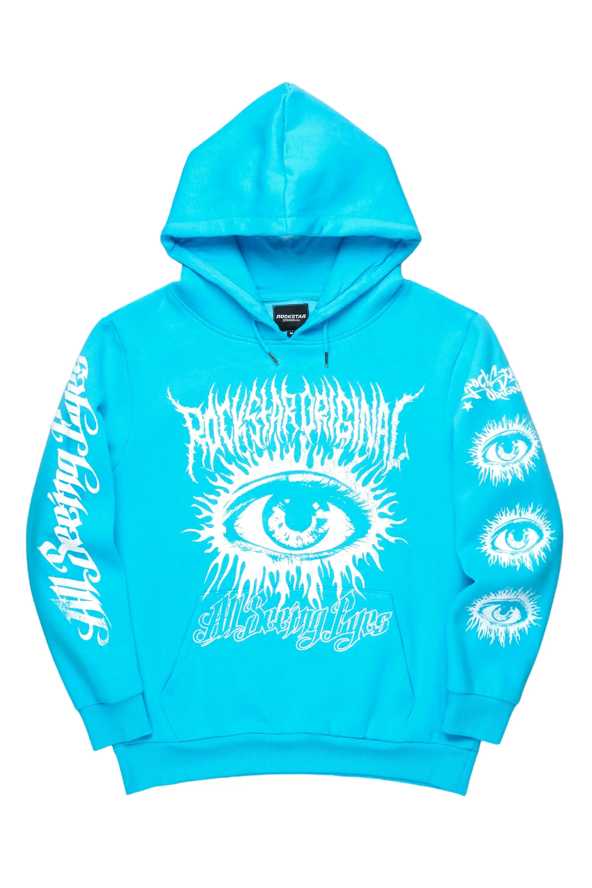 All Seeing Eyes Blue Graphic Hoodie sold by Rockstar Original