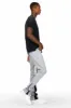 Alpine Grey/Black Stacked Flare Pant sold by Rockstar Original