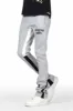 Alpine Grey/Black Stacked Flare Pant sold by Rockstar Original