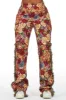 Darresha Red Floral Tapestry Stacked Pant sold by Rockstar Original