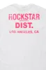 Dalasia White/Pink Oversized Tee sold by Rockstar Original