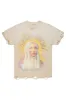 Mary Beige Oversized T-Shirt sold by Rockstar Original