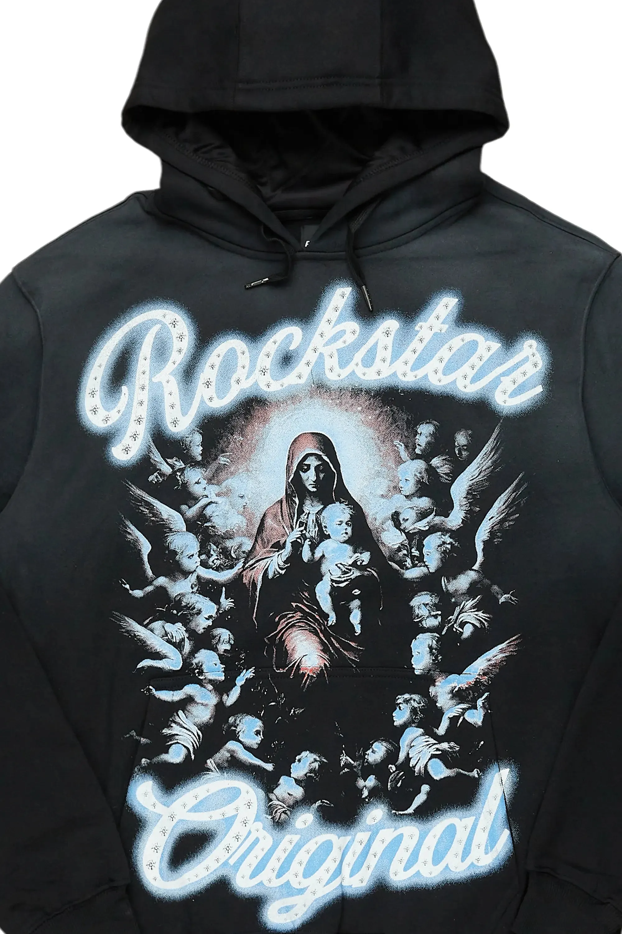 Shakera Black Oversized Hoodie sold by Rockstar Original product image thumbnail 2
