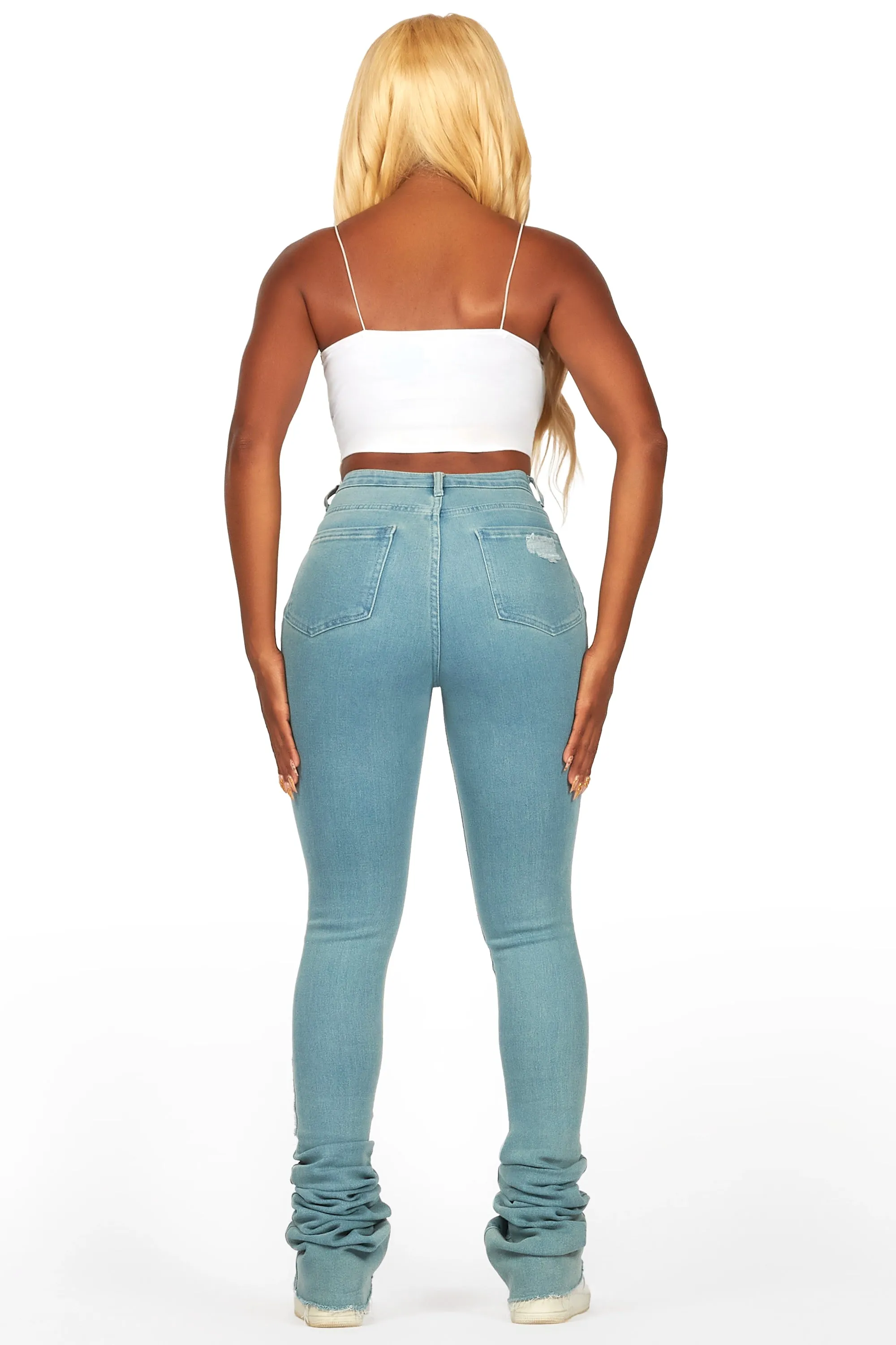 Kersten Dirty Wash Super Stacked Jean sold by Rockstar Original product image thumbnail 5