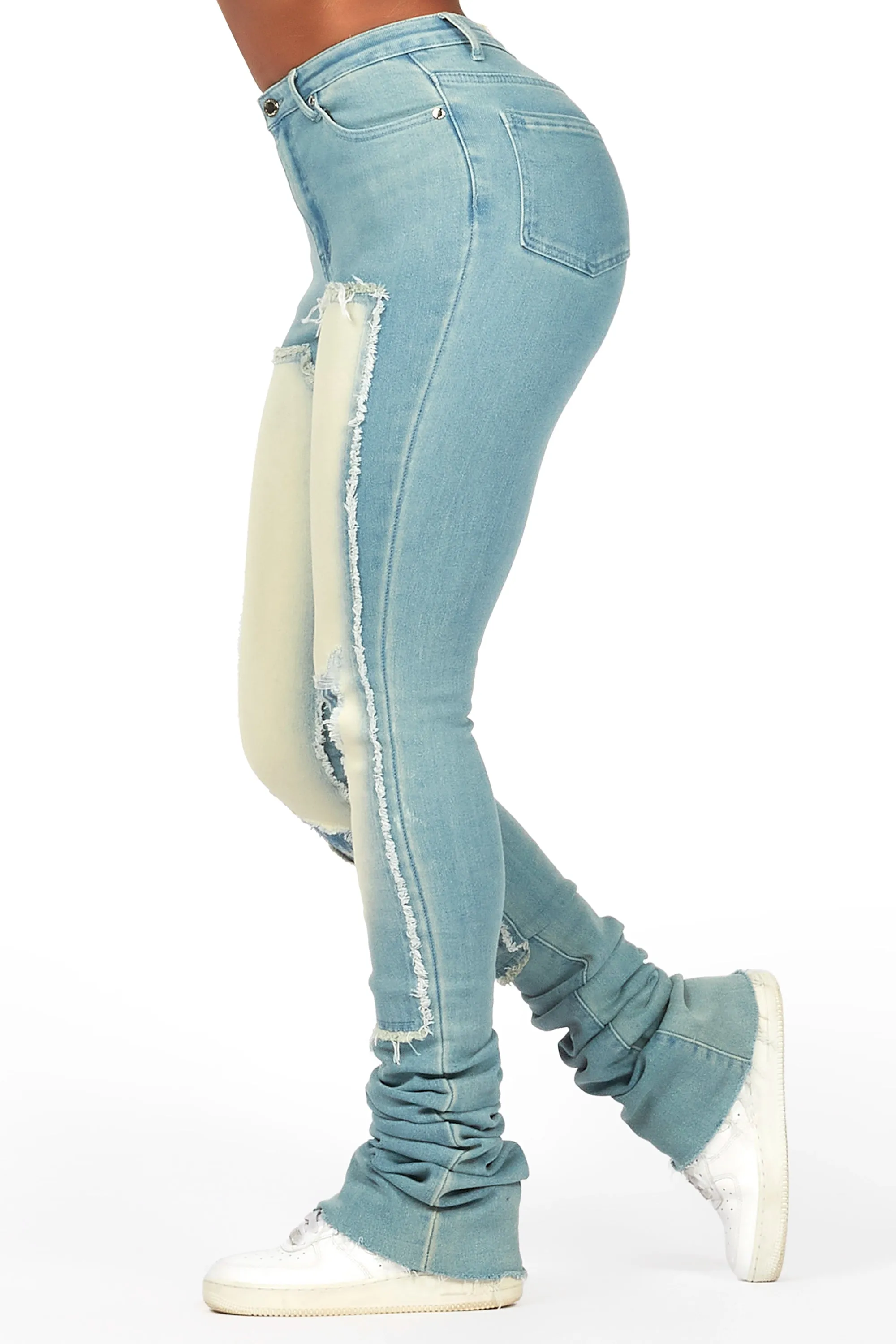 Kersten Dirty Wash Super Stacked Jean sold by Rockstar Original product image thumbnail 3