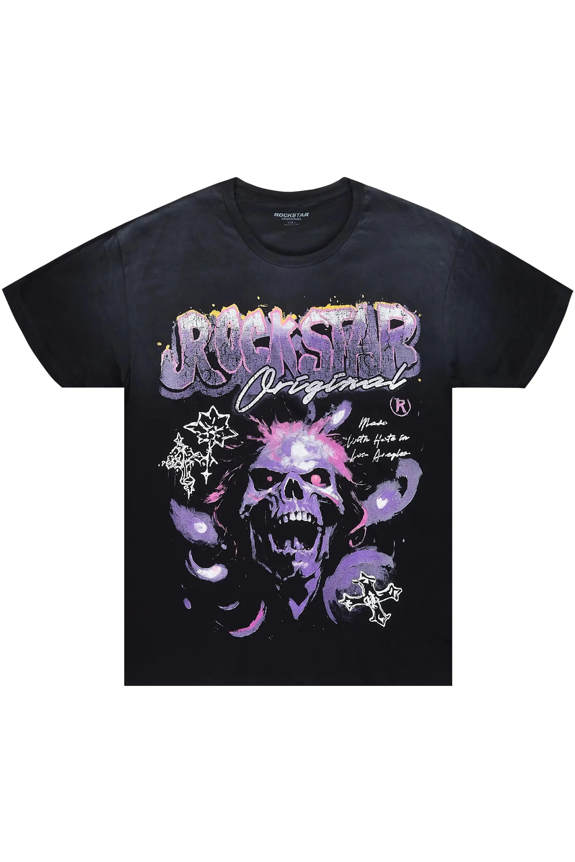 Yamal Black Graphic Oversized T-Shirt sold by Rockstar Original