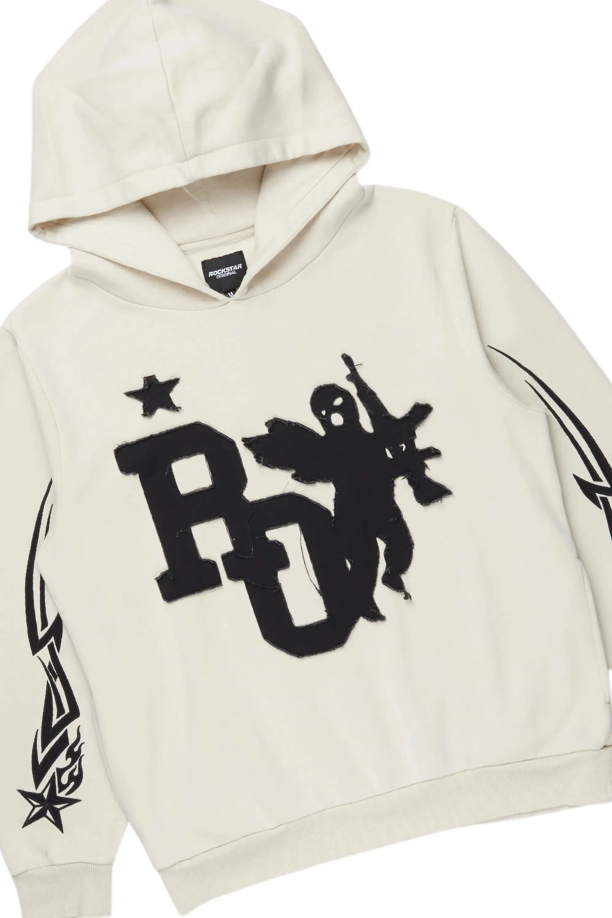 Pluton Beige Patchwork Stacked Track Set sold by Rockstar Original product image thumbnail 2