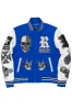 Vidar Royal Blue Varsity Jacket sold by Rockstar Original