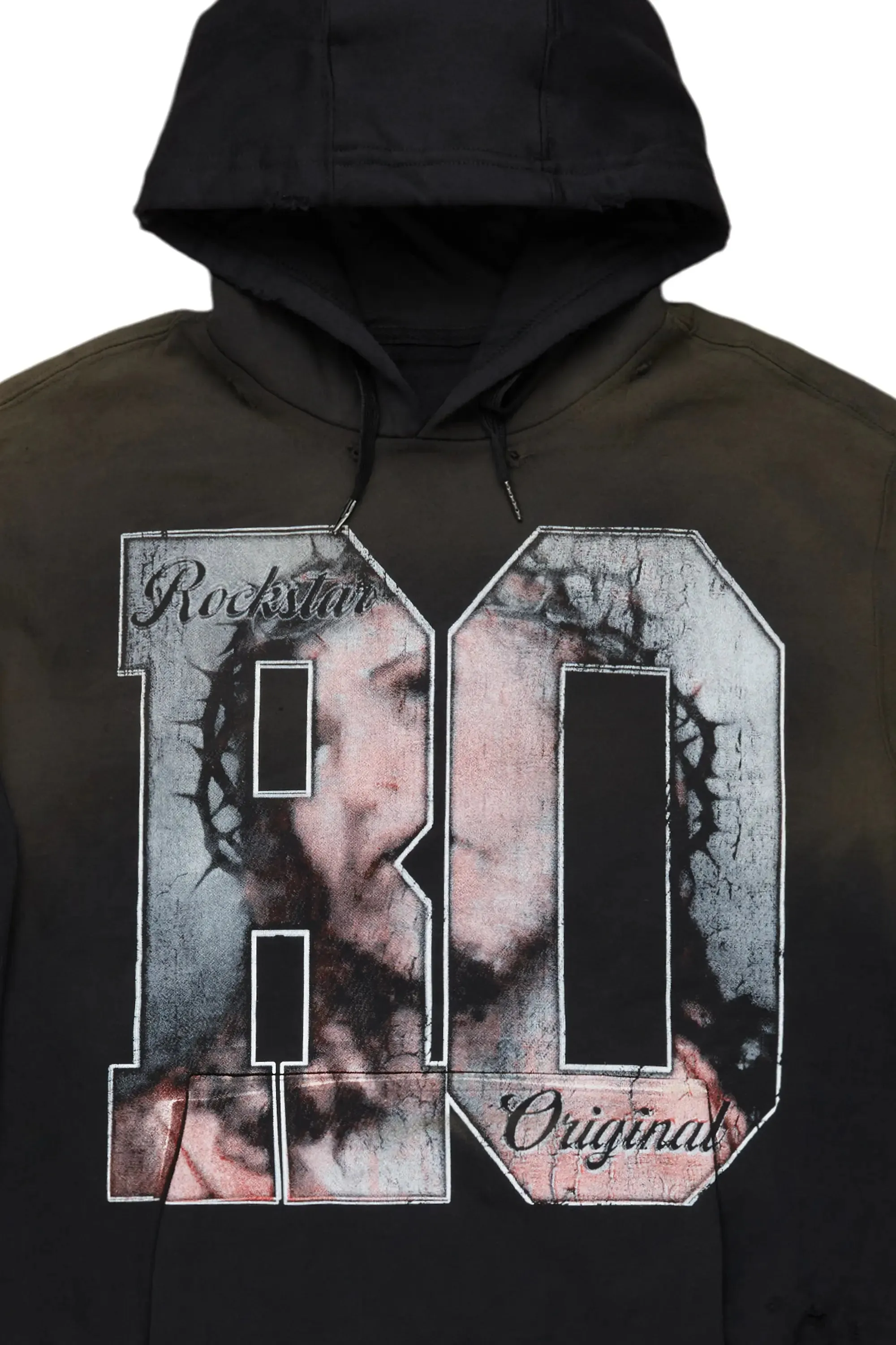 Kameron Black Oversized Hoodie sold by Rockstar Original product image thumbnail 2