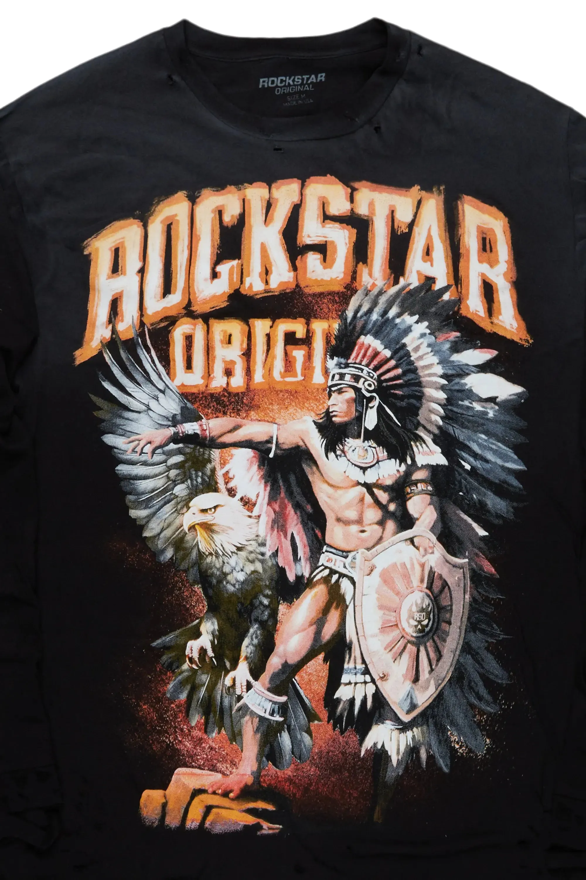 Ferris Black Long Sleeve Graphic T-Shirt sold by Rockstar Original product image thumbnail 2