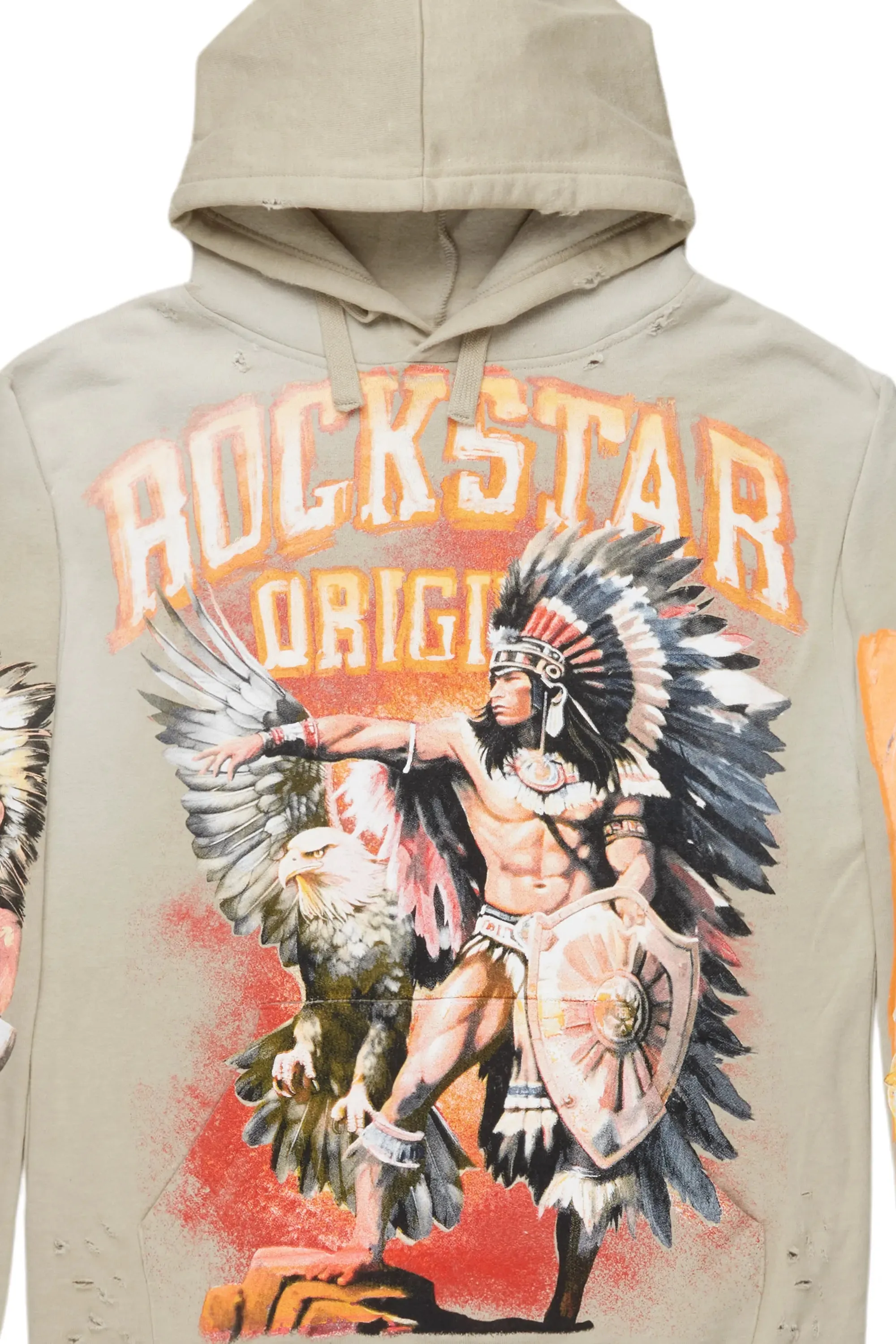 Ferris Oatmeal Graphic Hoodie sold by Rockstar Original product image thumbnail 2