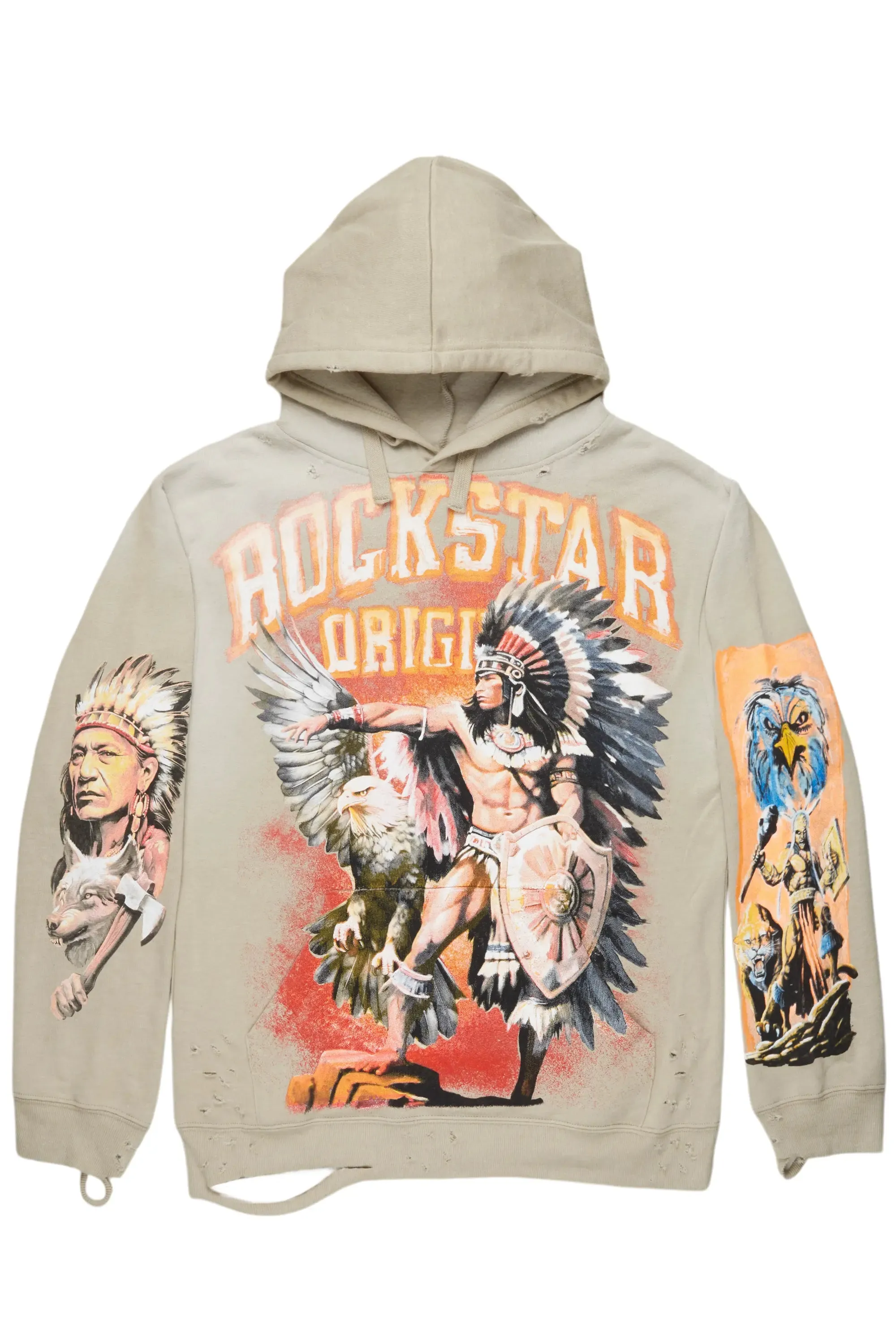 Ferris Oatmeal Graphic Hoodie sold by Rockstar Original