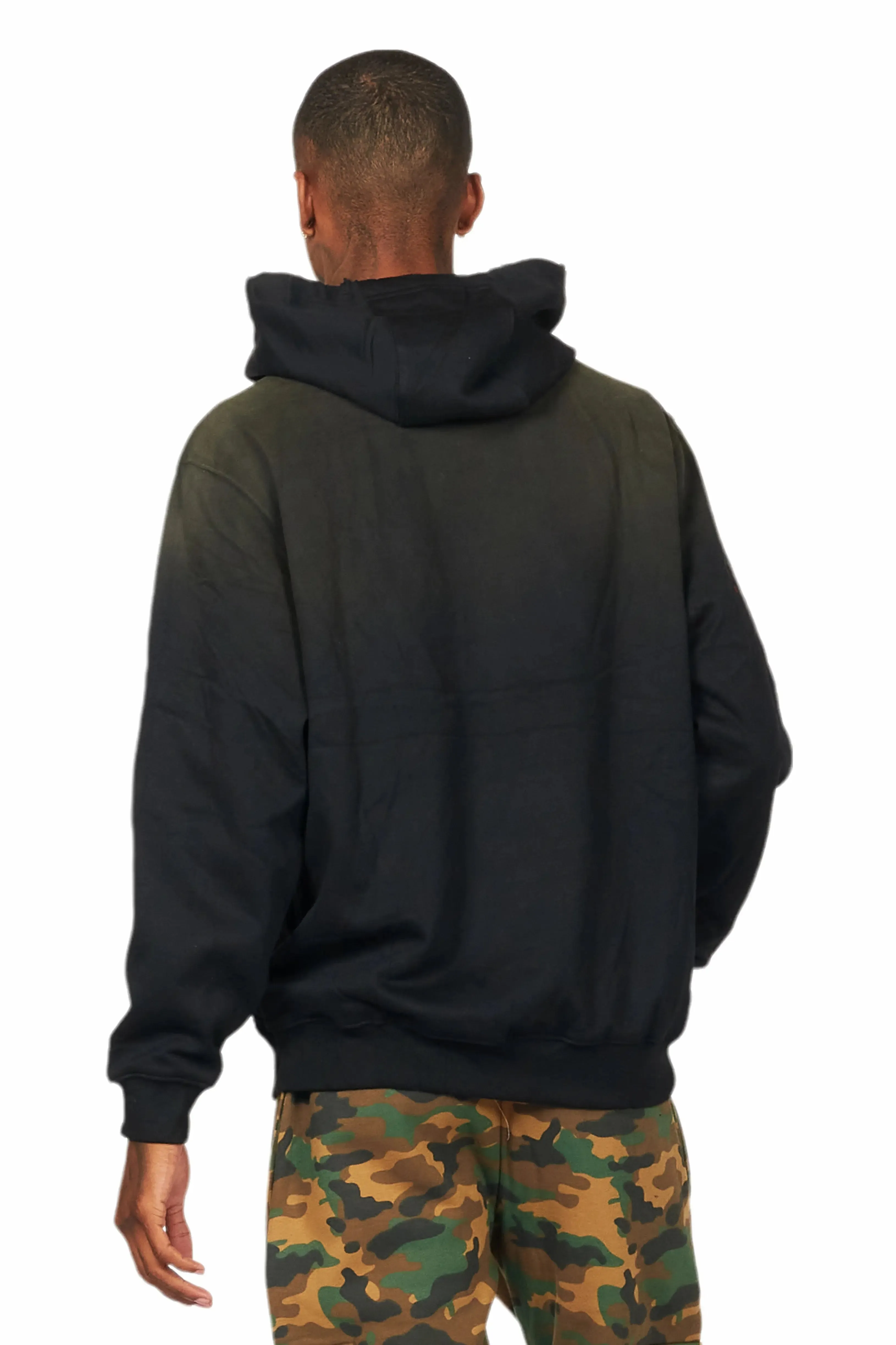 Cappy Black Graphic Distressed Hoodie sold by Rockstar Original product image thumbnail 3