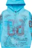 Gabin Blue Graphic Hoodie sold by Rockstar Original
