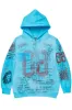 Gabin Blue Graphic Hoodie sold by Rockstar Original