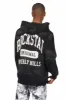 Member Black Patchwork Graphic Hoodie sold by Rockstar Original