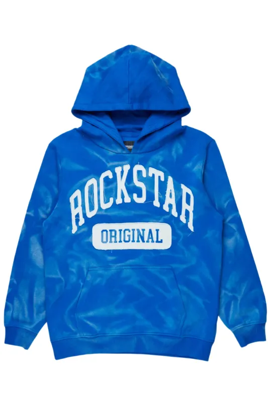 Member Royal Patchwork Graphic Hoodie sold by Rockstar Original