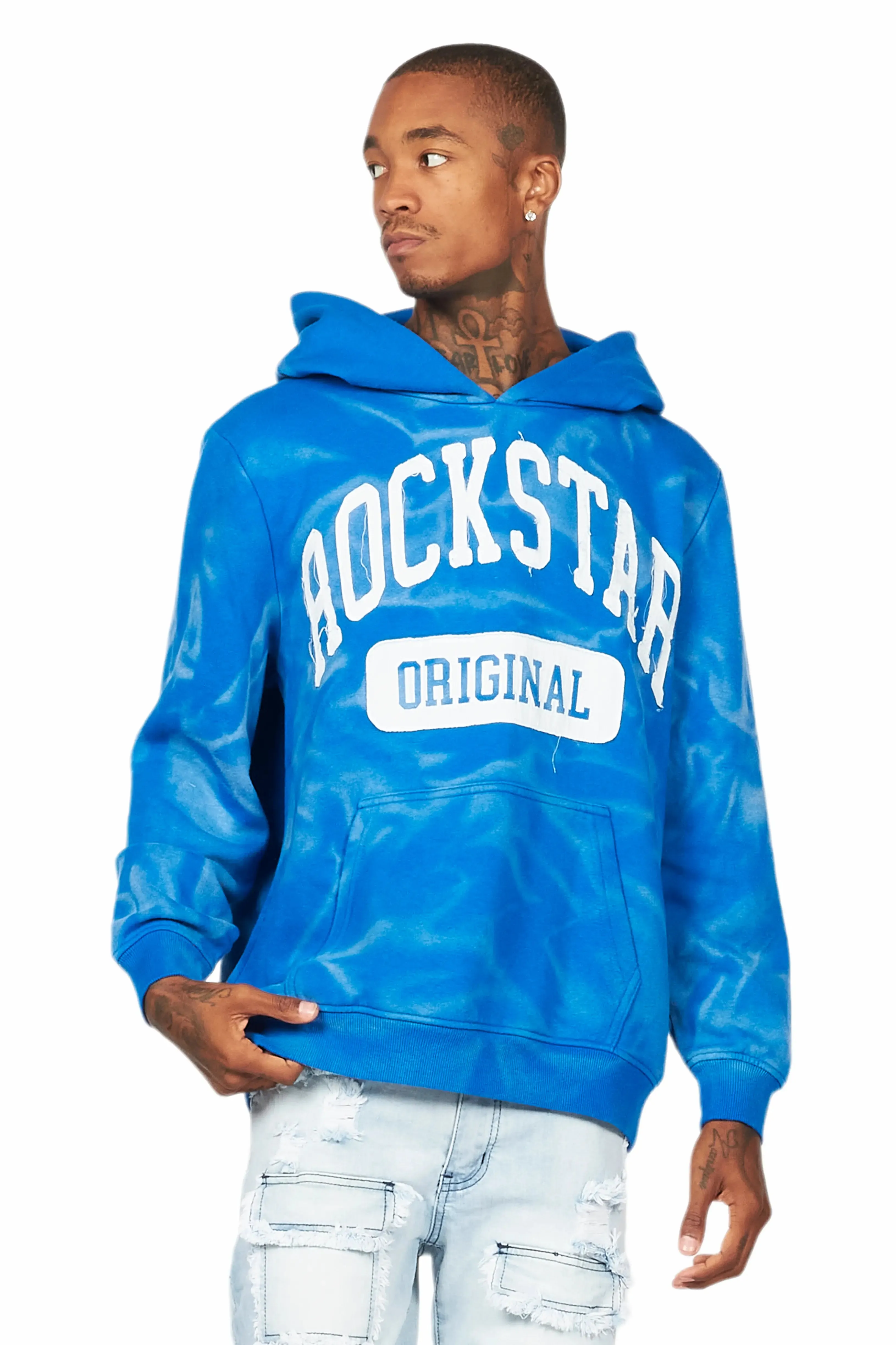 Member Royal Patchwork Graphic Hoodie sold by Rockstar Original product image thumbnail 2