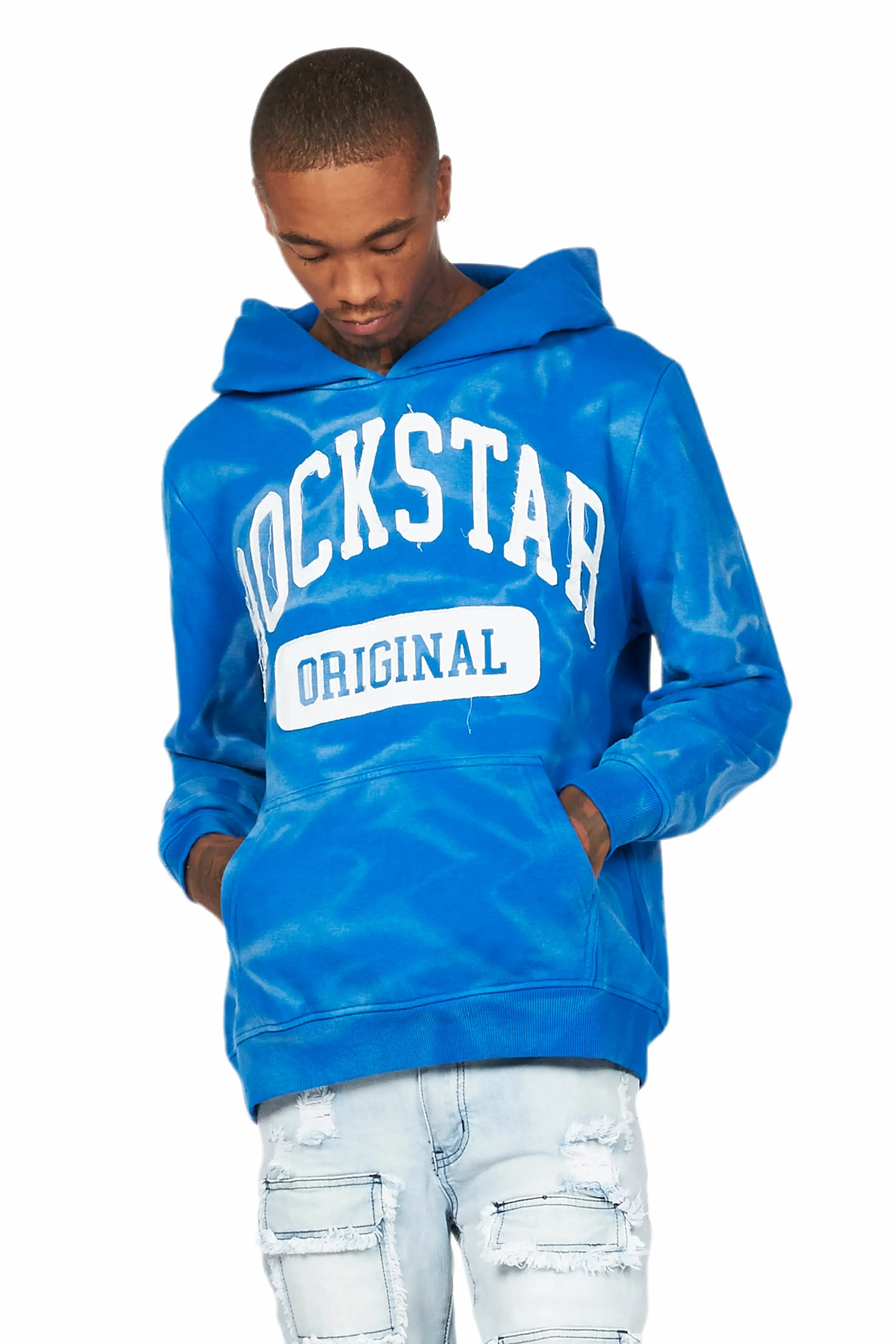Member Royal Patchwork Graphic Hoodie sold by Rockstar Original product image thumbnail 3