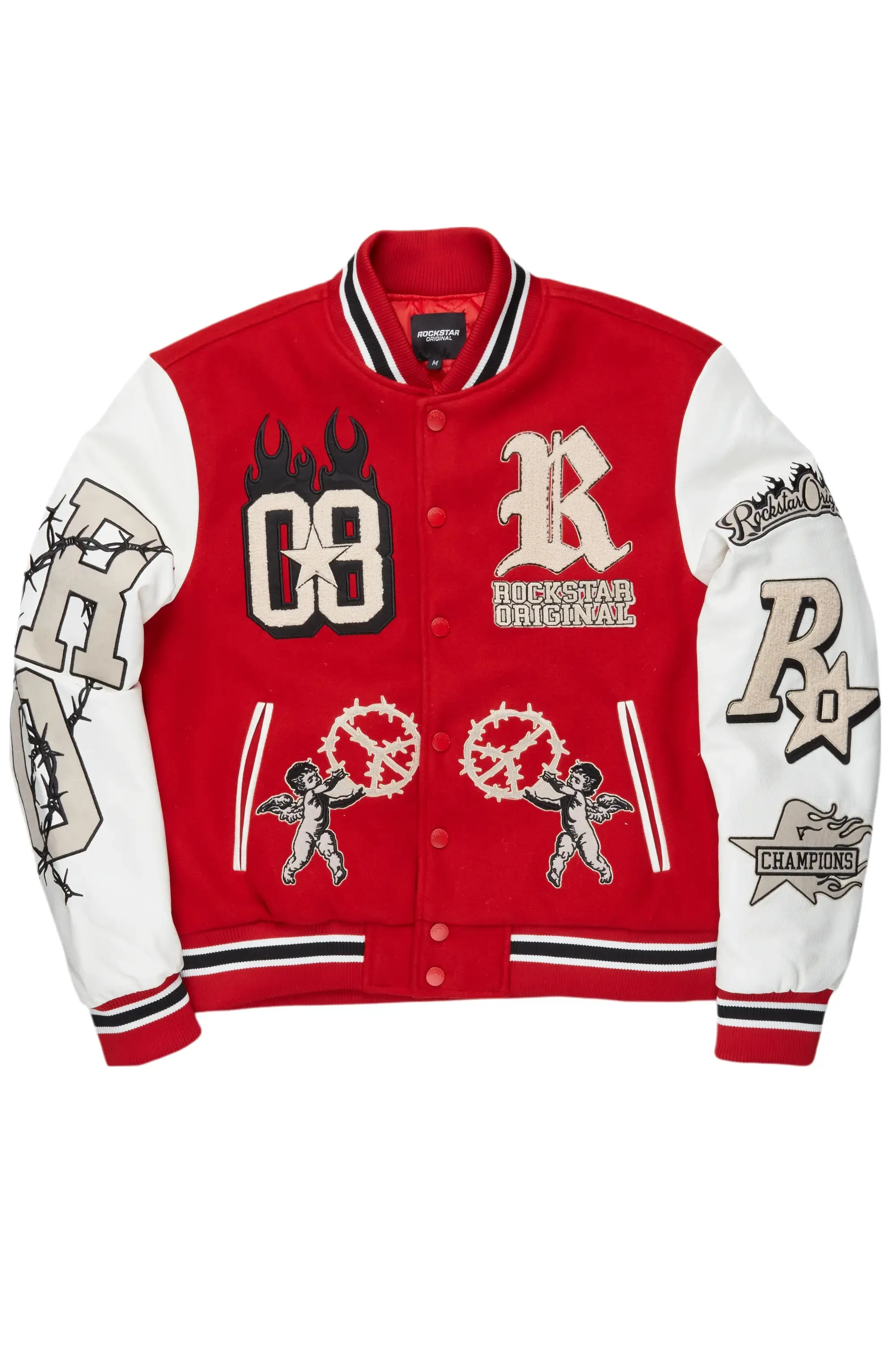 Rune Red Varsity Jacket sold by Rockstar Original