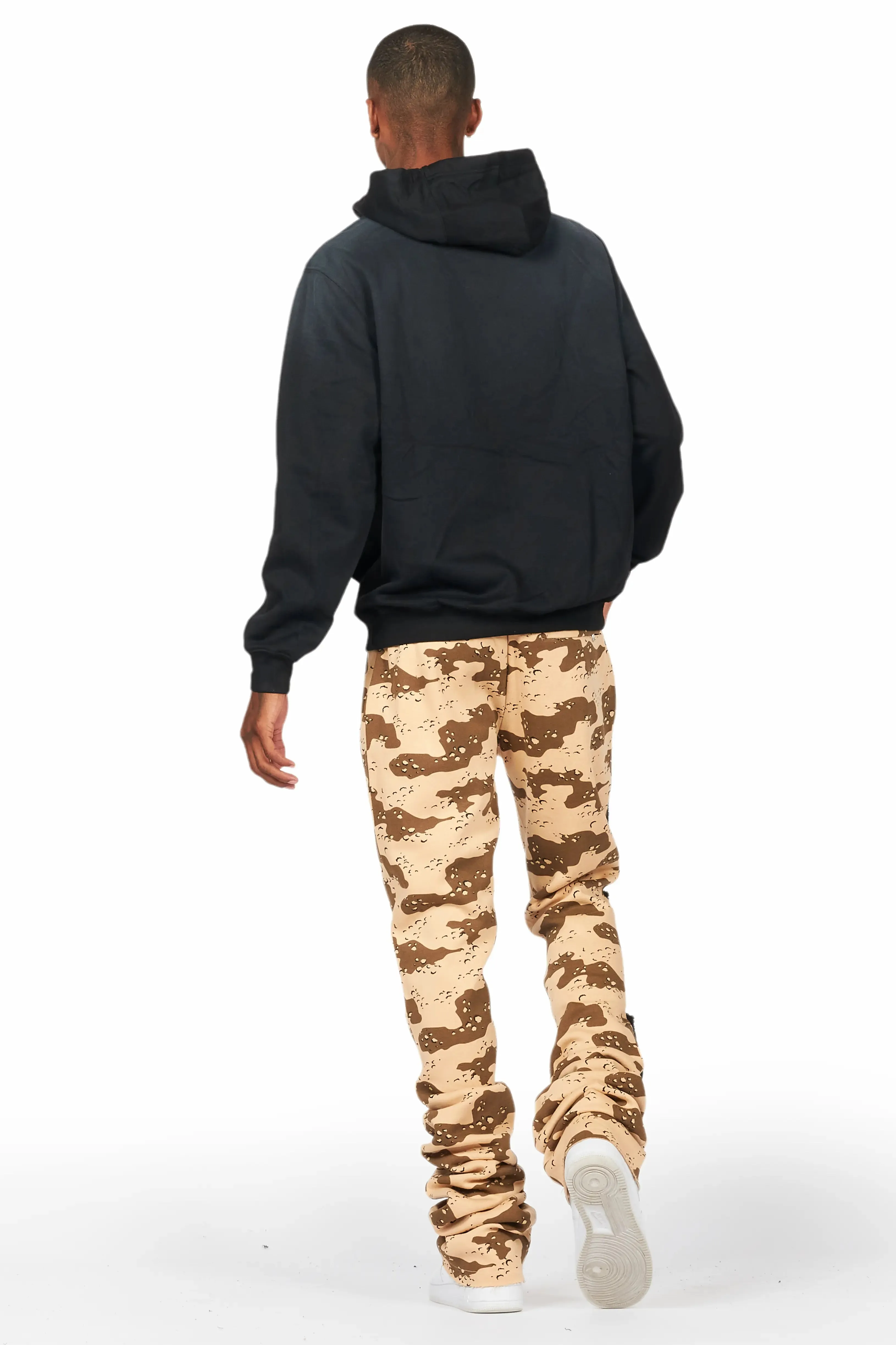 Bansi Desert Camo Super Stacked Trackpant sold by Rockstar Original product image thumbnail 4