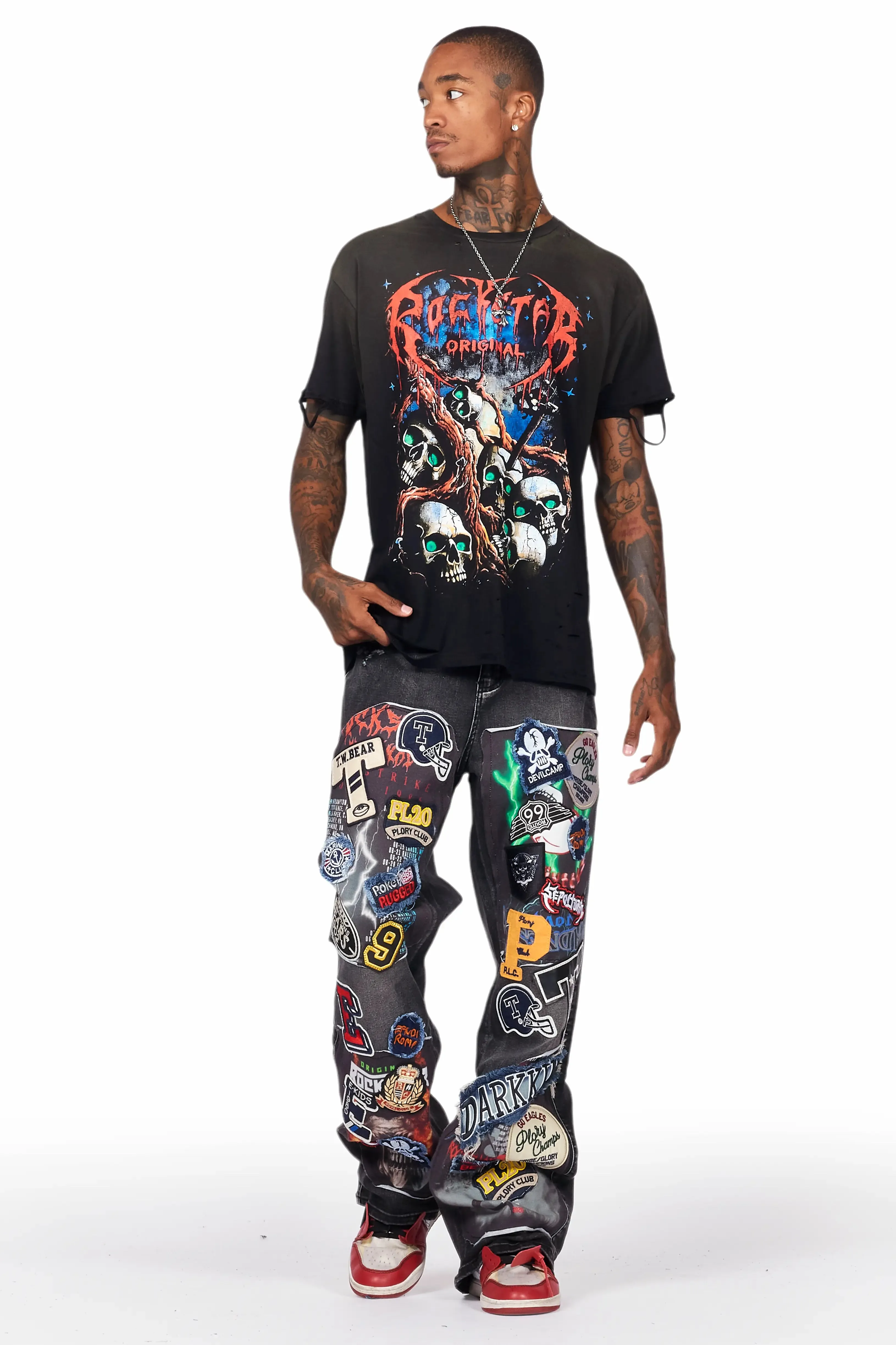 Arvid Dark Grey Baggy Fit Jean sold by Rockstar Original product image thumbnail 2