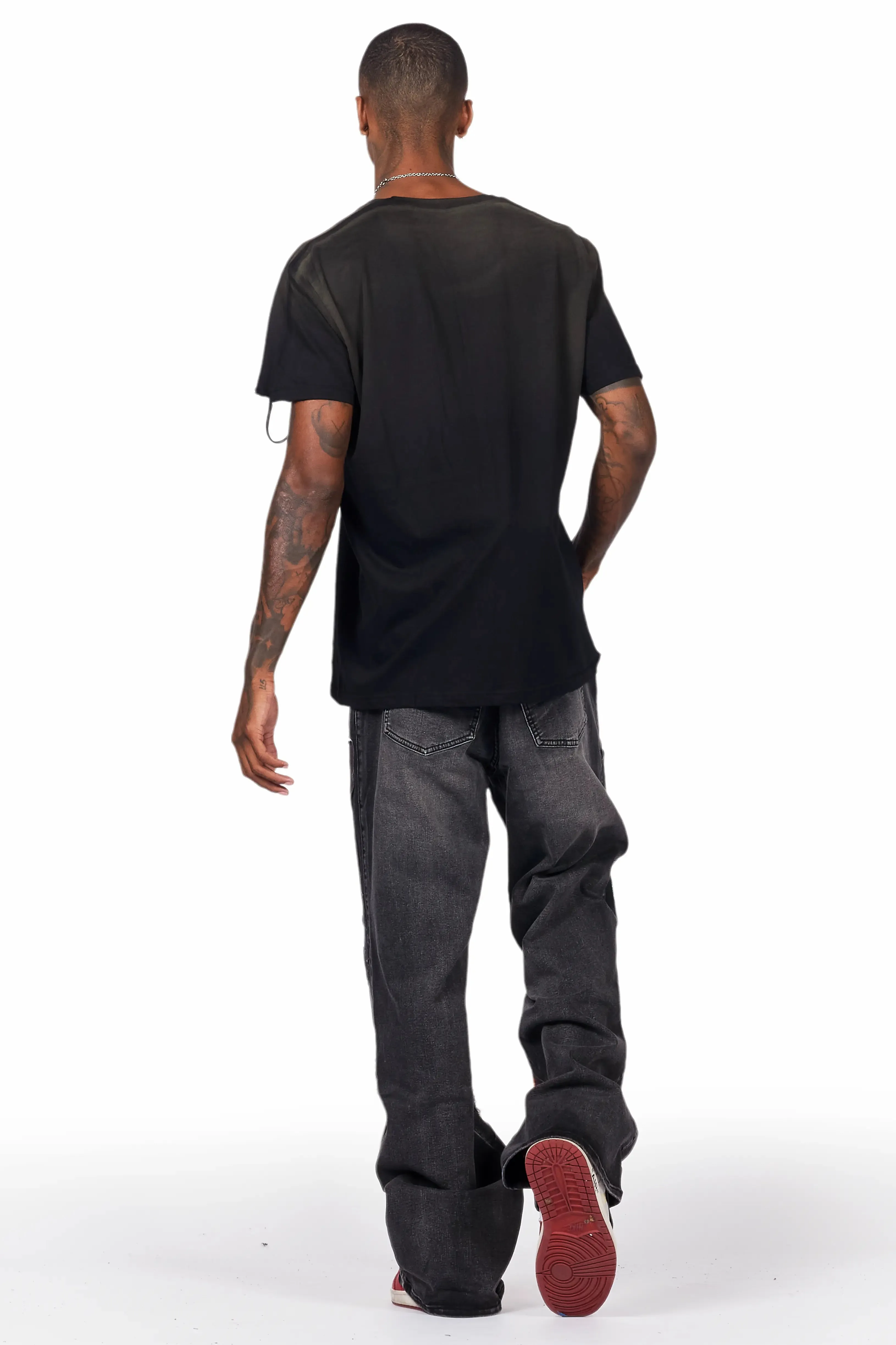 Arvid Dark Grey Baggy Fit Jean sold by Rockstar Original product image thumbnail 4