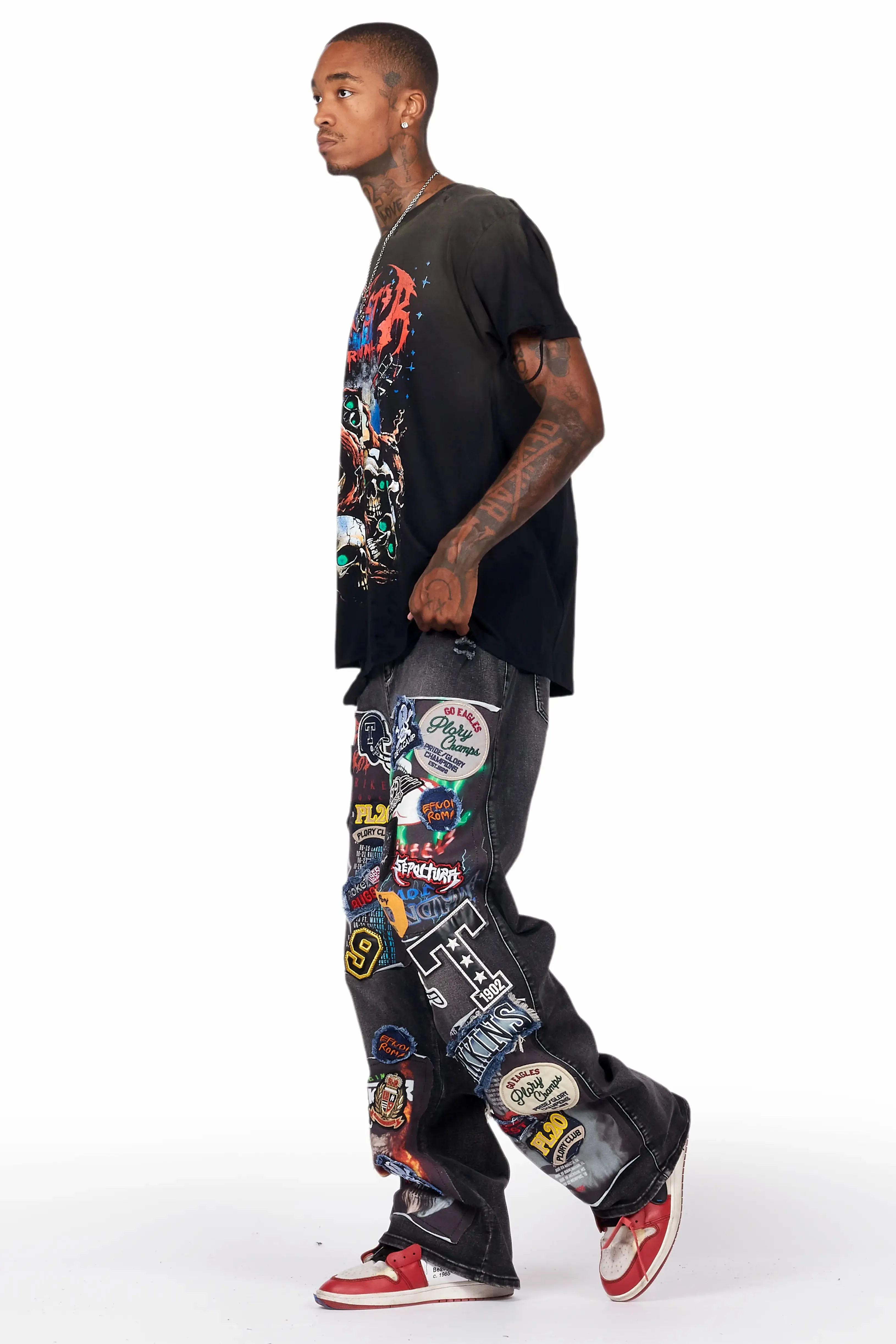 Arvid Dark Grey Baggy Fit Jean sold by Rockstar Original product image thumbnail 5