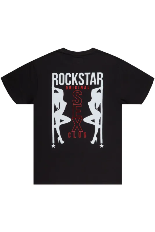 Digby Black Graphic T-Shirt sold by Rockstar Original