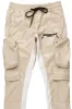 Lawson Beige/White Stacked Flare Pants sold by Rockstar Original