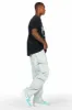 Gregor Blue Baggy Fit Cargo Jean sold by Rockstar Original