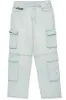 Gregor Blue Baggy Fit Cargo Jean sold by Rockstar Original