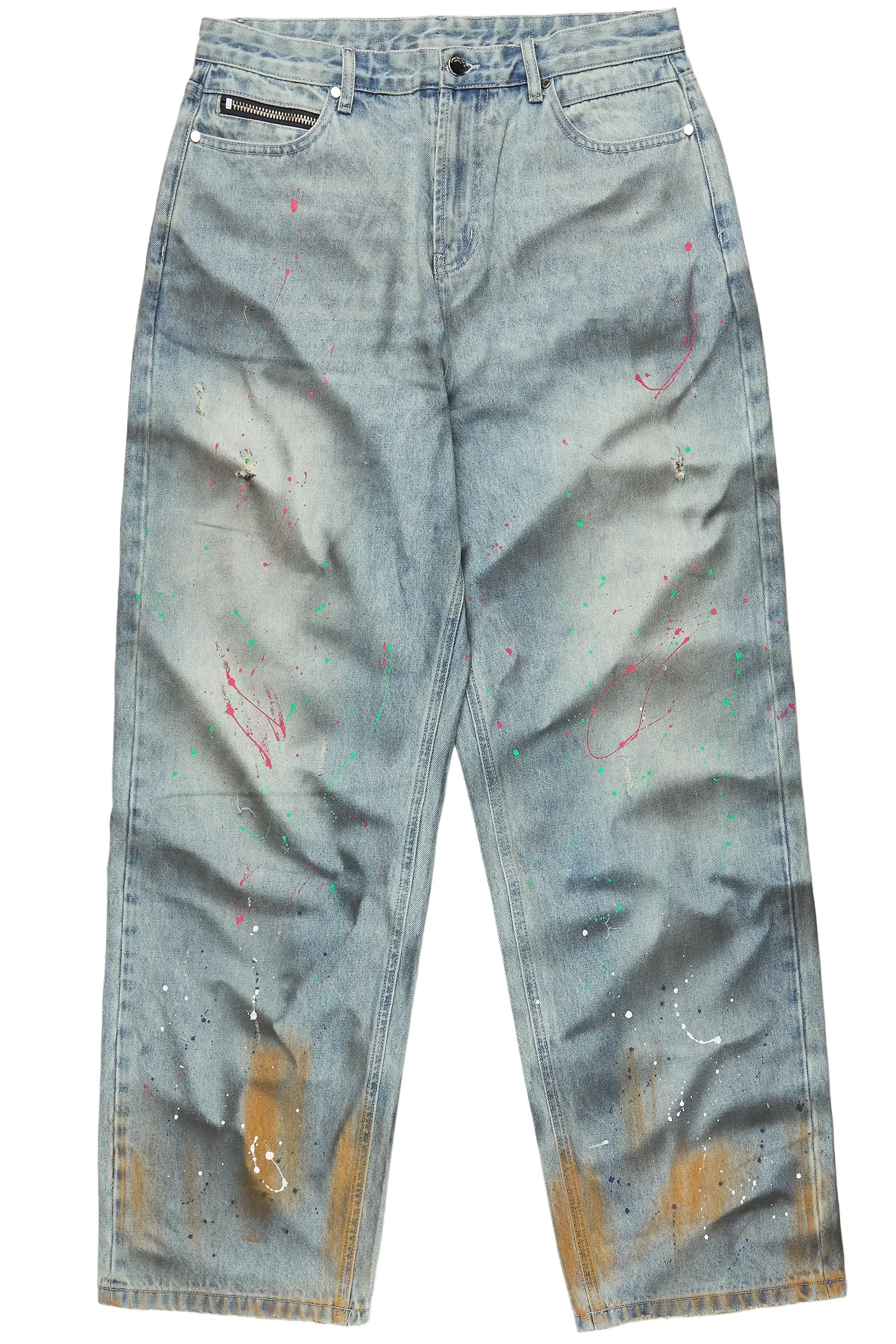 Yonah Blue Baggy Fit Jean sold by Rockstar Original product image thumbnail 2