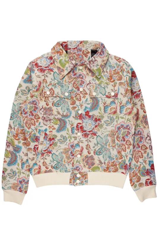 Abner Red/Beige Tapestry Jacket sold by Rockstar Original