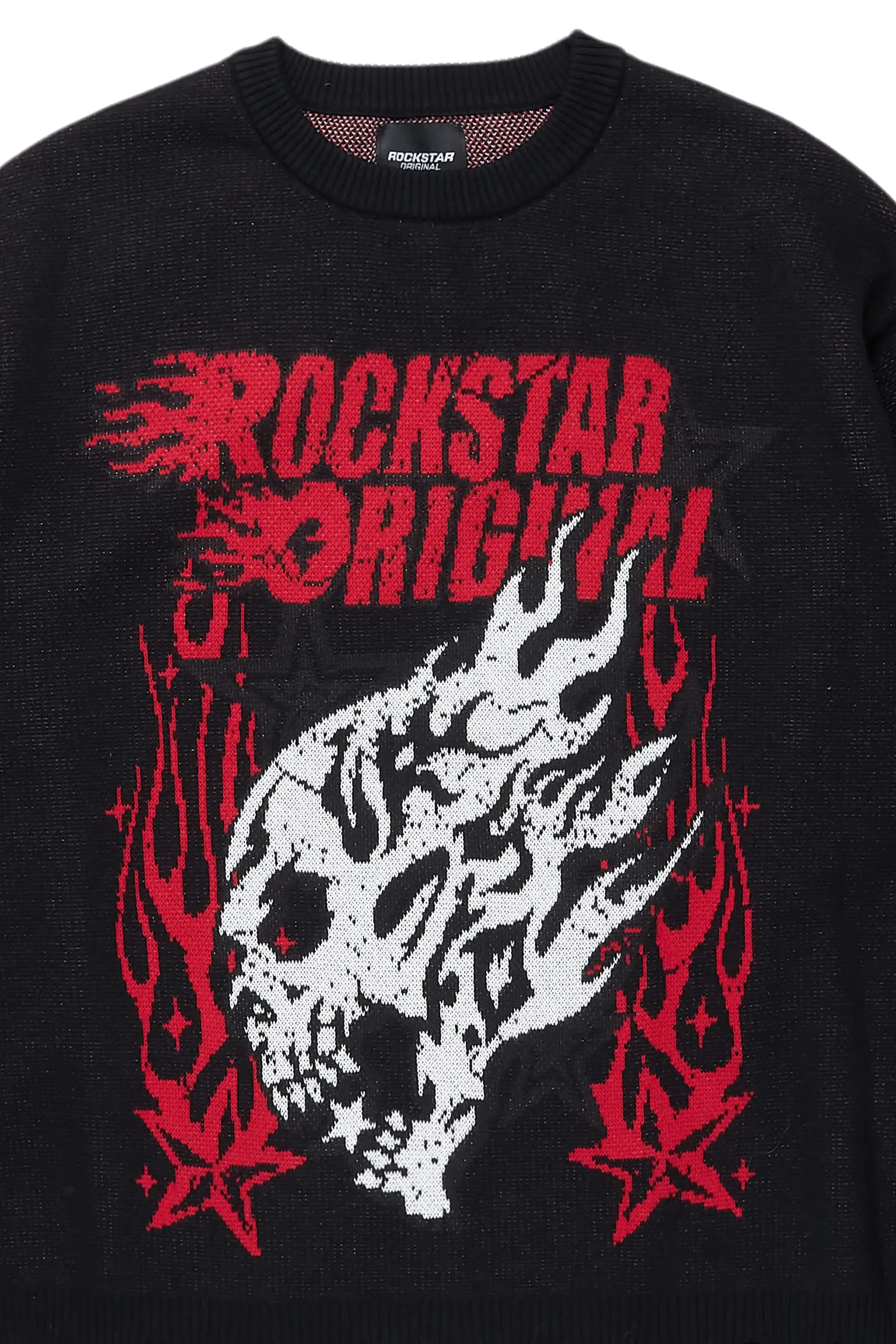 Smitty Black Knit Sweater sold by Rockstar Original product image thumbnail 2