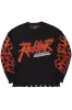 Yash Black Knit Sweater sold by Rockstar Original