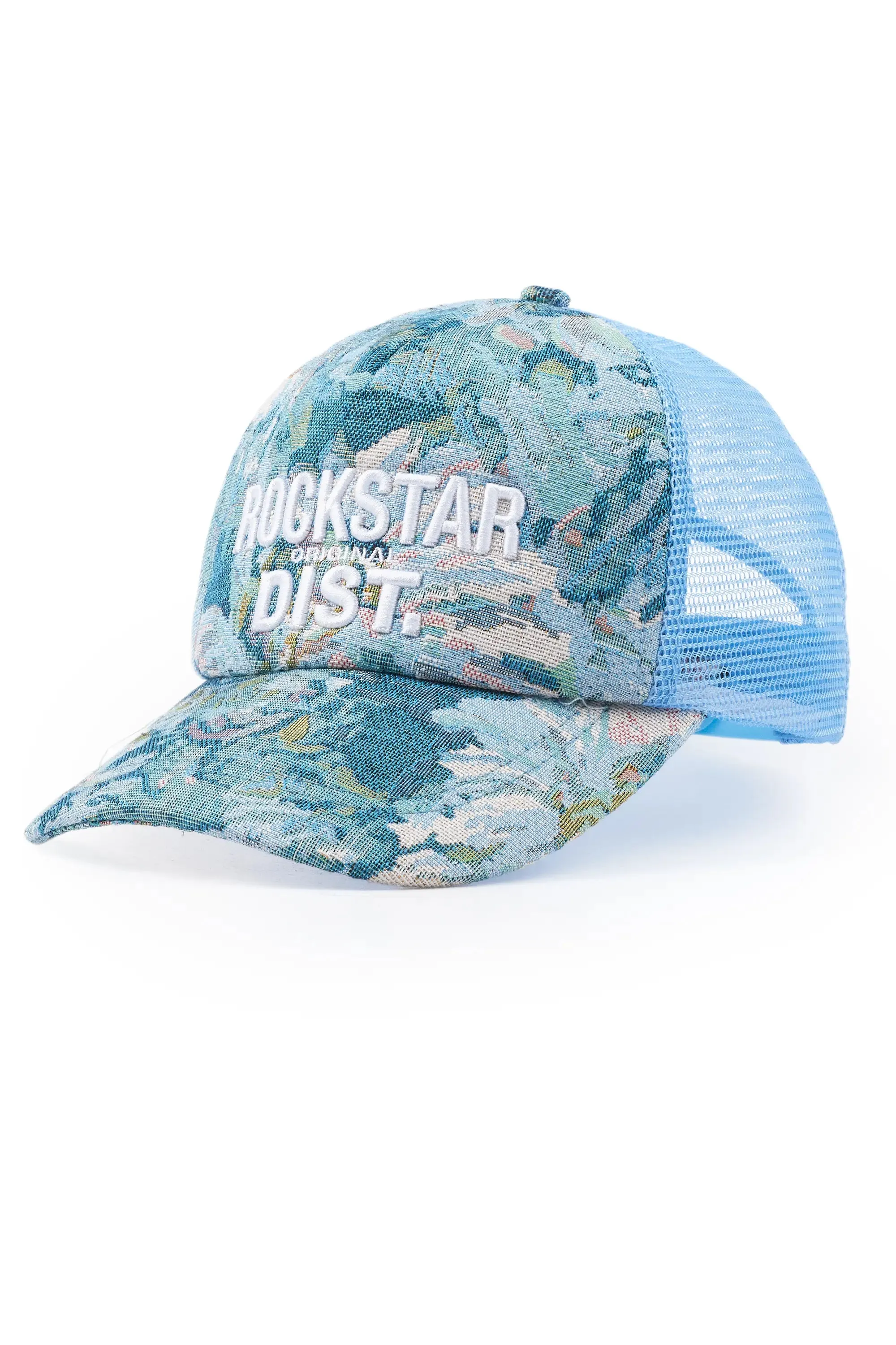 Nieisha Blue Tapestry Trucker Hat sold by Rockstar Original product image thumbnail 2