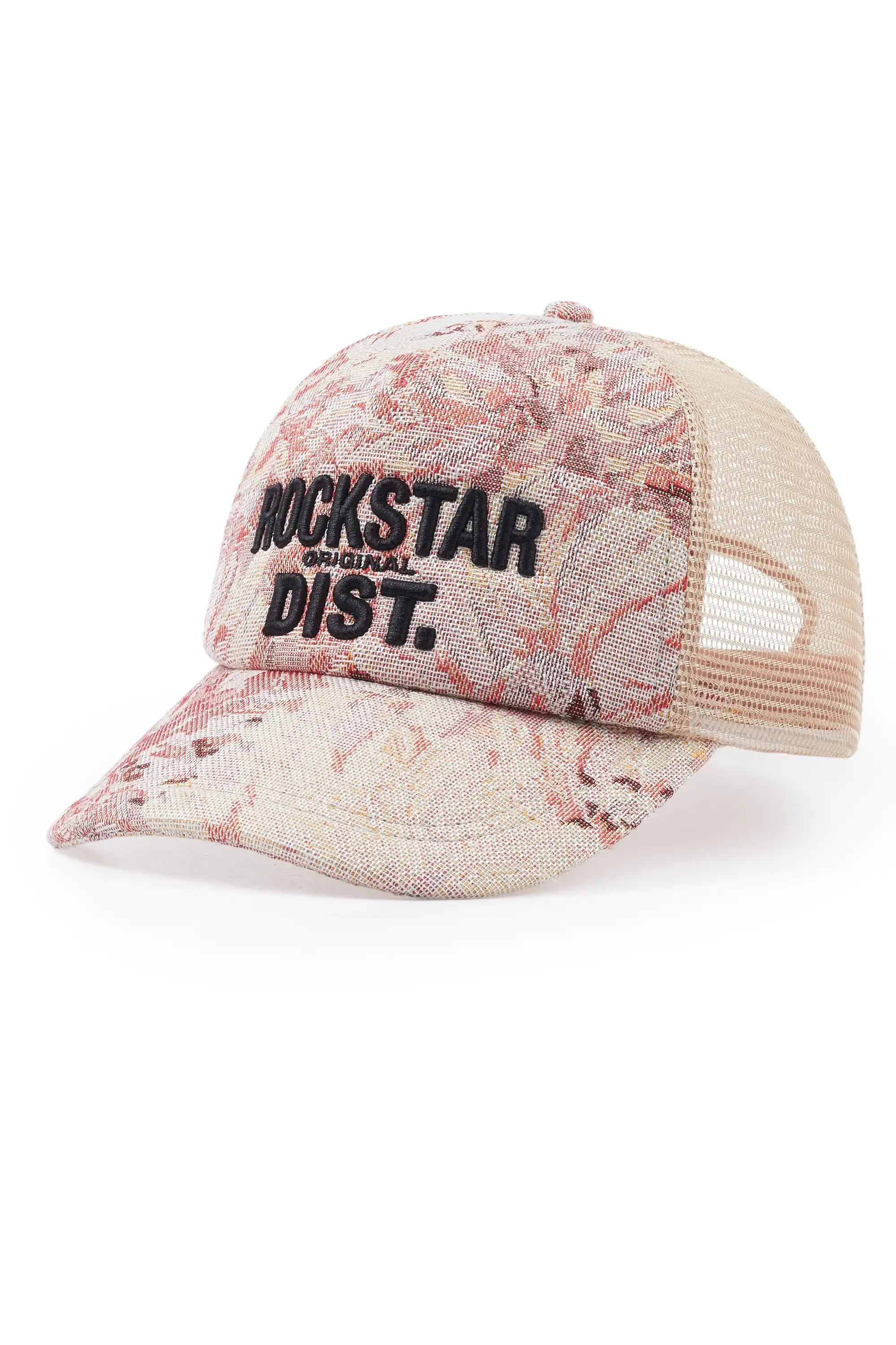 Teylor Pink Tapestry Trucker Hat sold by Rockstar Original product image thumbnail 3