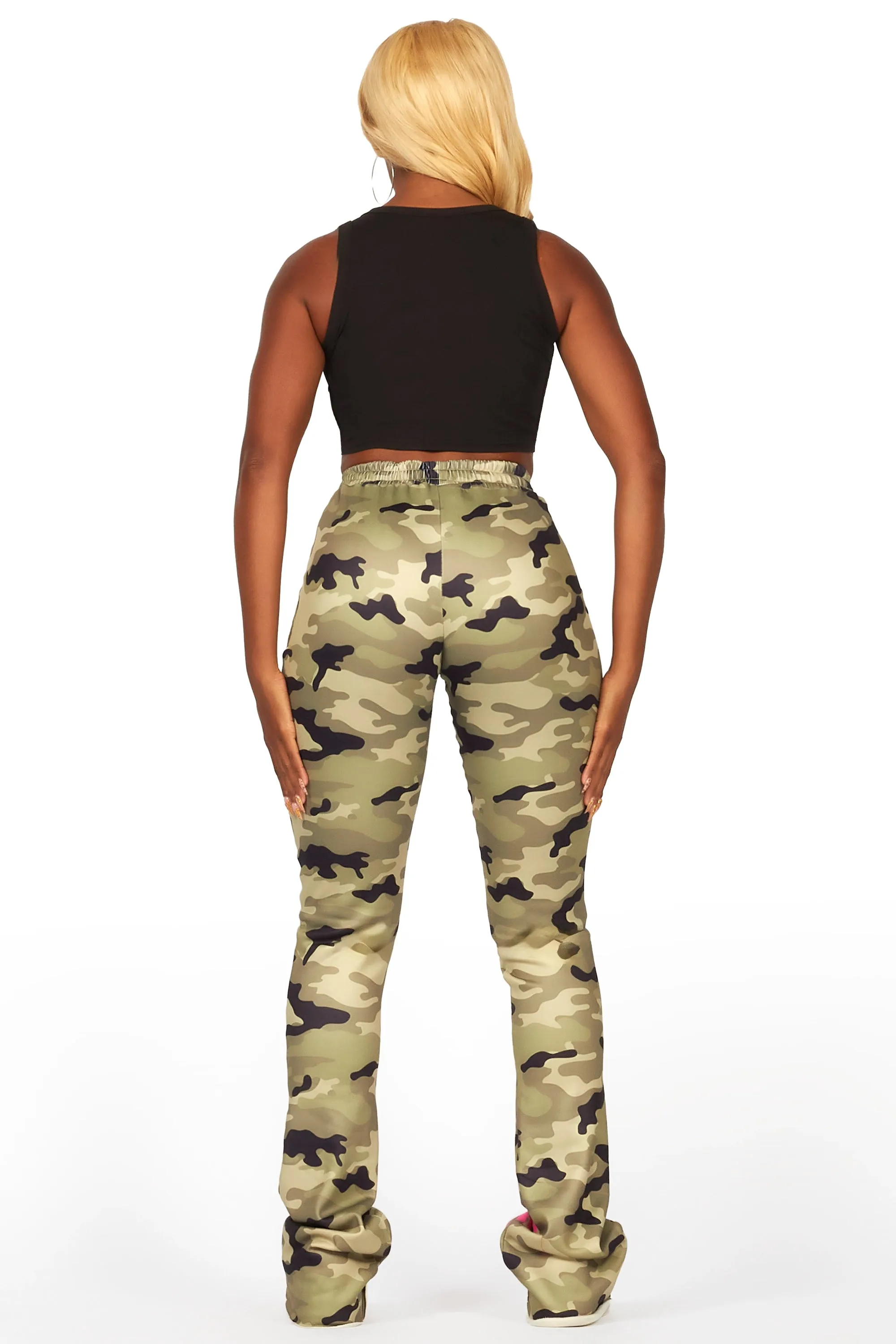 Blakely Green Camo Super Stacked Pant sold by Rockstar Original product image thumbnail 5
