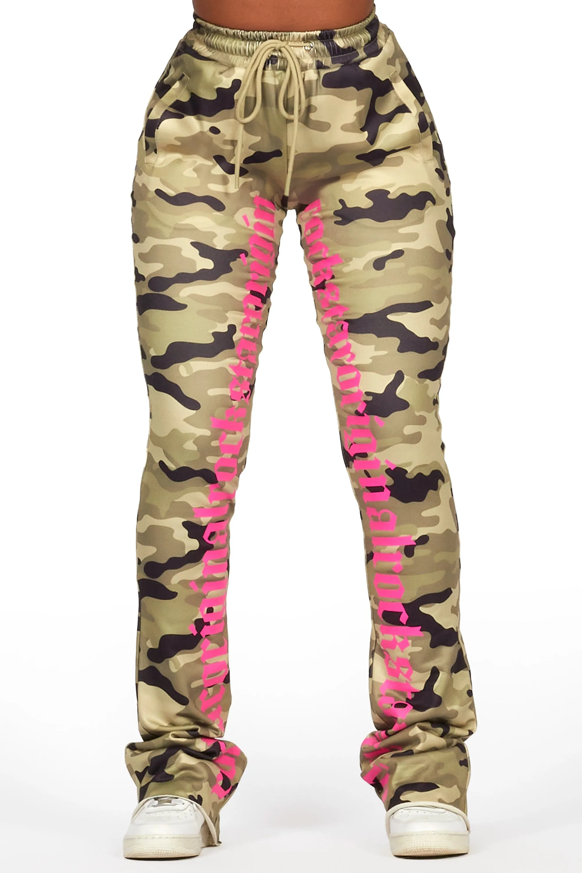 Blakely Green Camo Super Stacked Pant sold by Rockstar Original