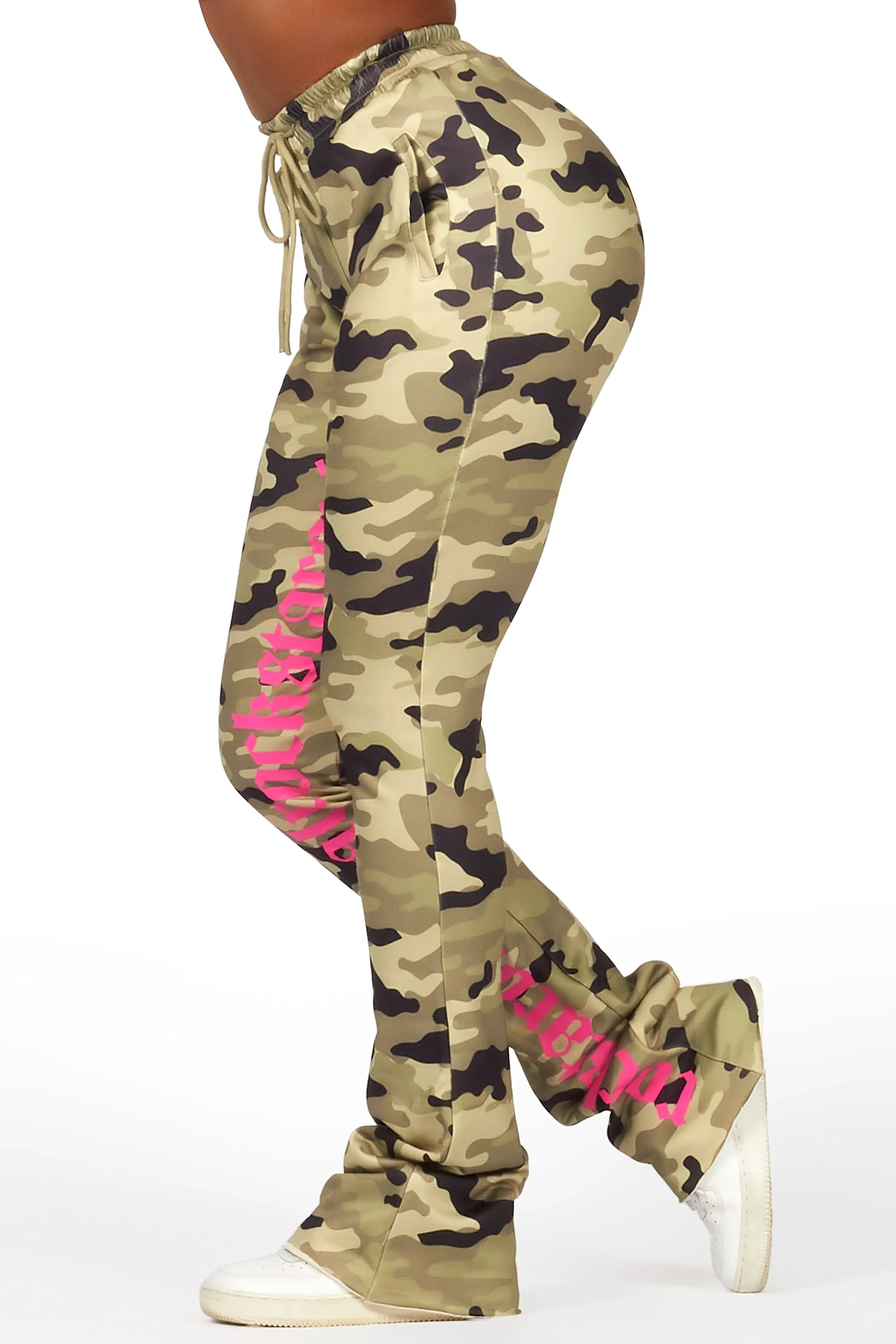 Blakely Green Camo Super Stacked Pant sold by Rockstar Original product image thumbnail 3