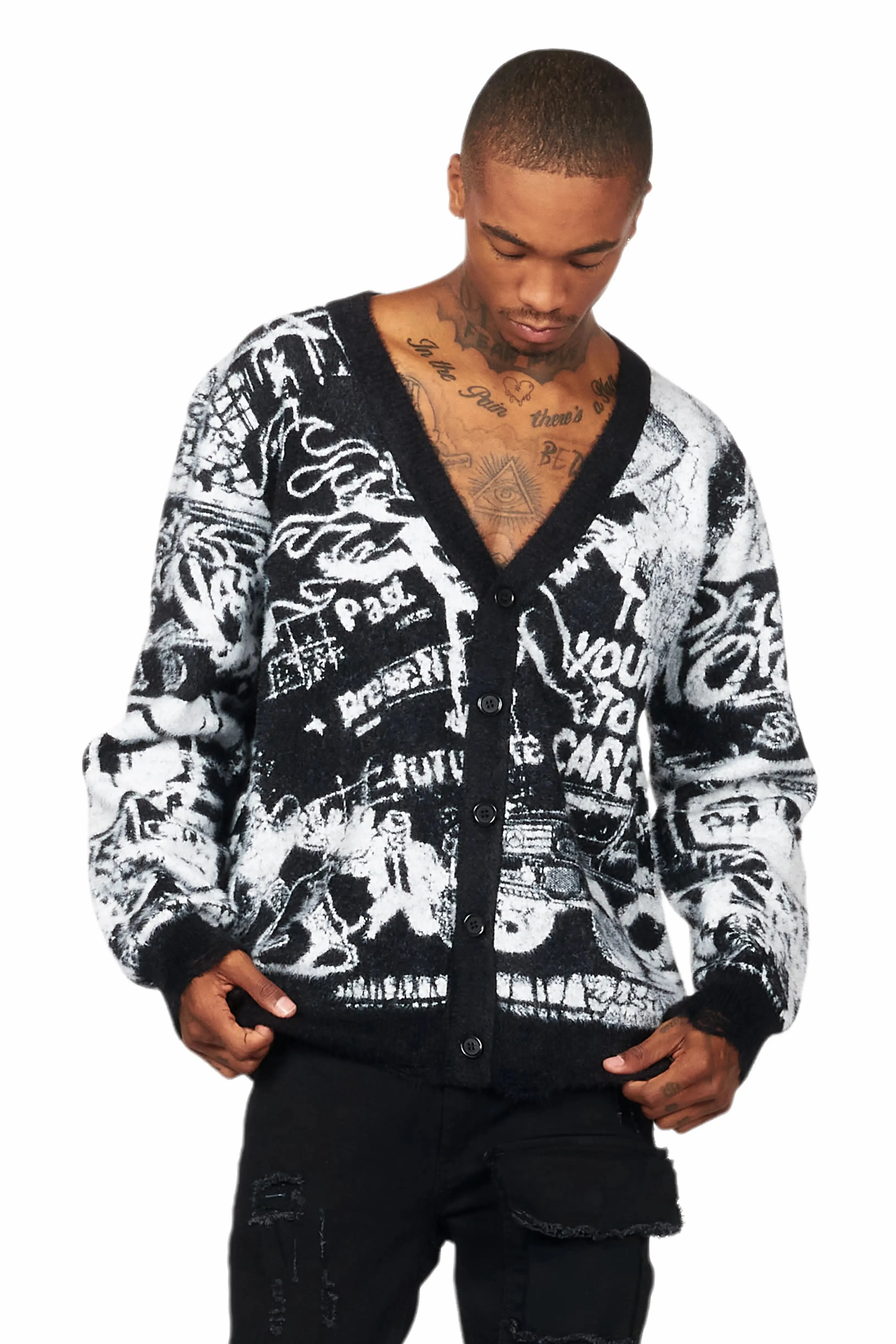 Selby Black Knit Sweater sold by Rockstar Original product image thumbnail 3