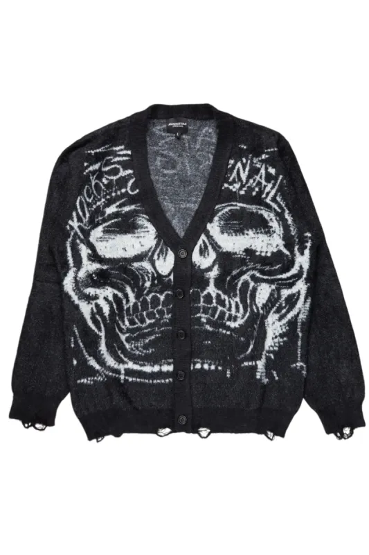 Bernhard Black Knit Sweater sold by Rockstar Original