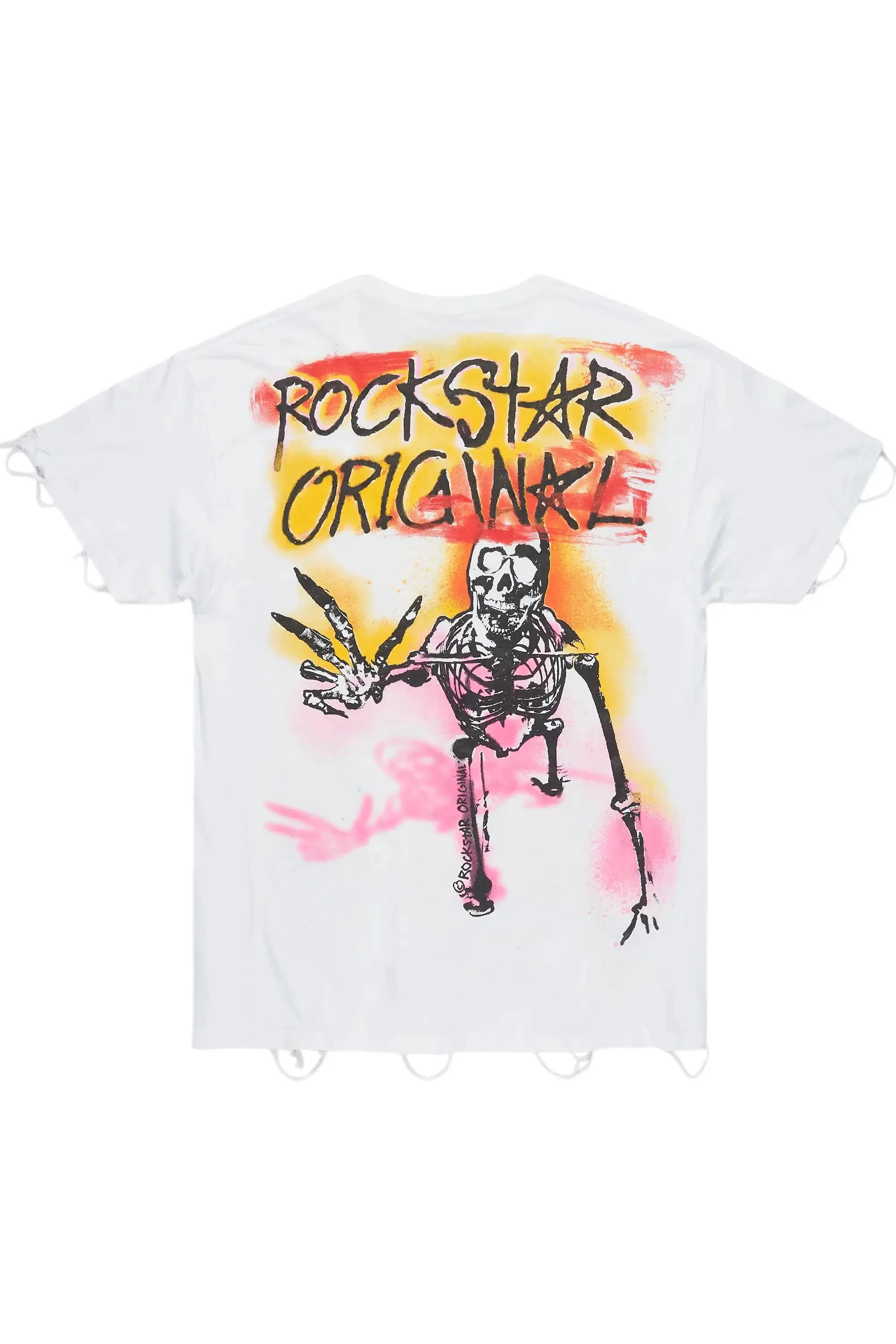 Soweto White Oversized Graphic T-Shirt sold by Rockstar Original product image thumbnail 3